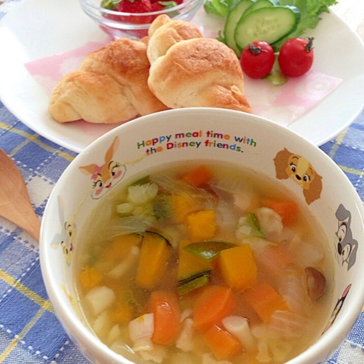 朝スープ 簡単 クズ野菜deコンソメスープ レシピ 作り方 By Cherry05 楽天レシピ 朝スープ 簡単 クズ野菜deコンソメスープ レシピ 作り方 By Cherry05 楽天レシピ
